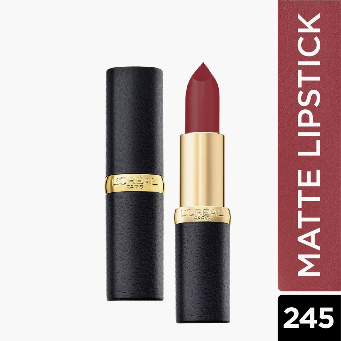 L'OREAL PARIS Color Riche Moist Matte Lipstick - 245 Sleek Dominance