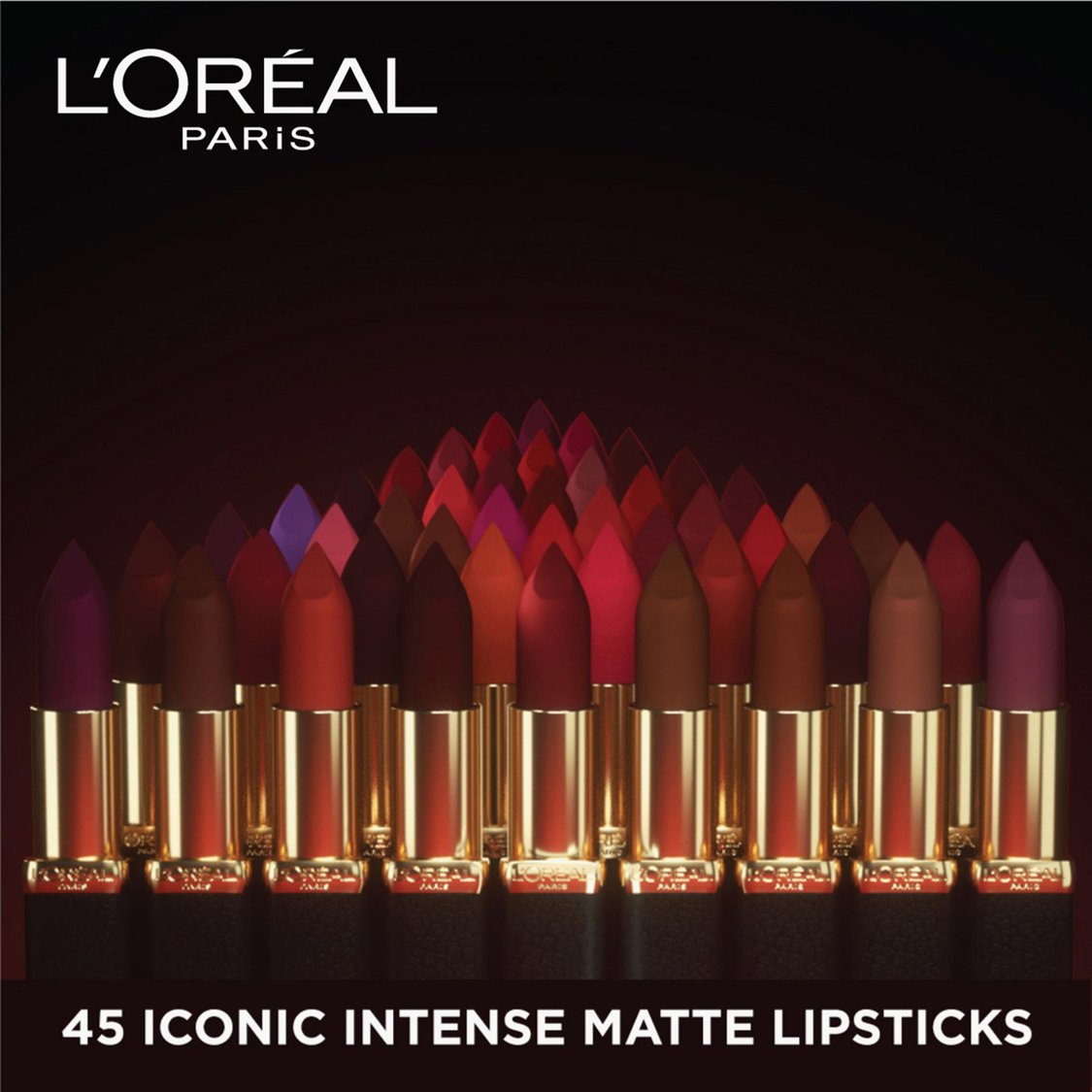 L'OREAL PARIS Color Riche Moist Matte Lipstick - 245 Sleek Dominance