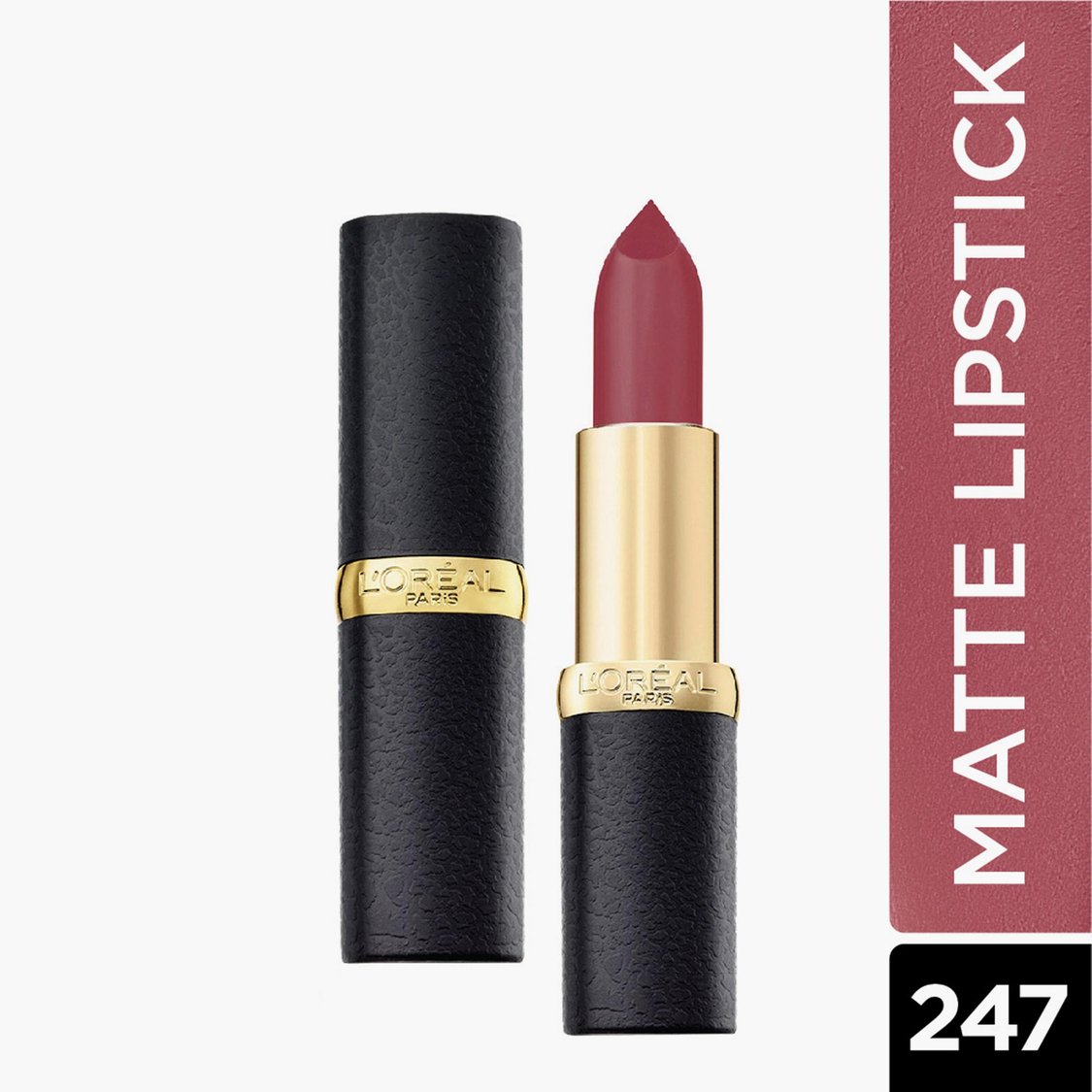 L'OREAL PARIS Color Riche Moist Matte Lipstick - 245 Sleek Dominance