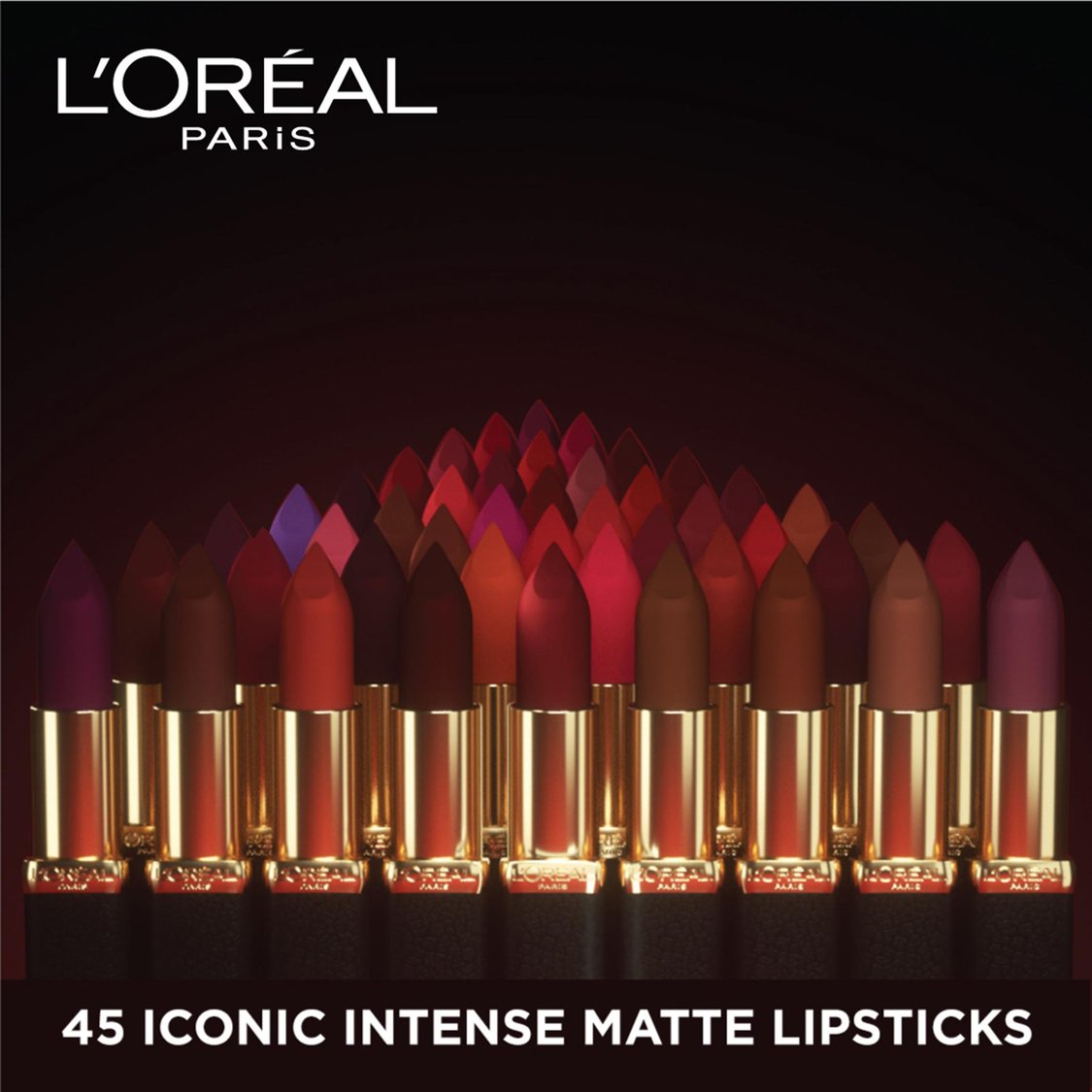 L'OREAL PARIS Color Riche Moist Matte Lipstick - 245 Sleek Dominance