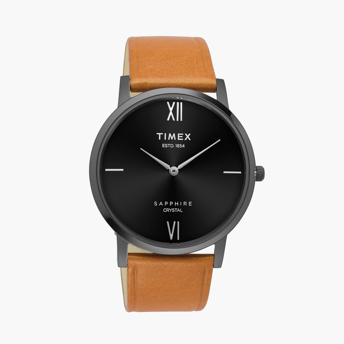 TIMEX Men Analog Watch with Leather Strap- TWEG17408