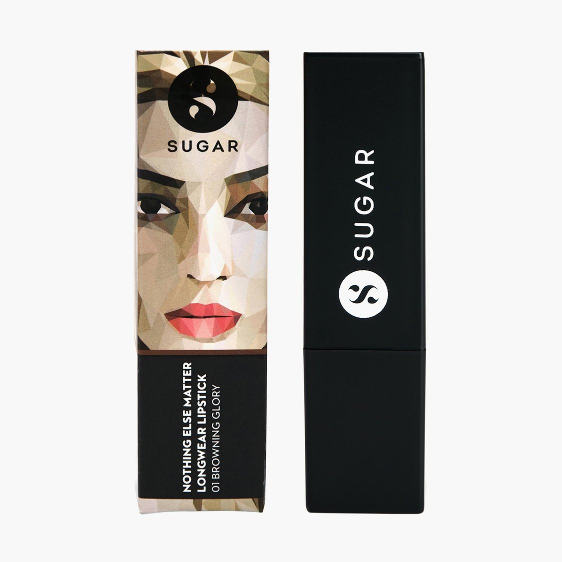 SUGAR Nothing Else Matter Longwear Lipstick - 01 Browning Glory