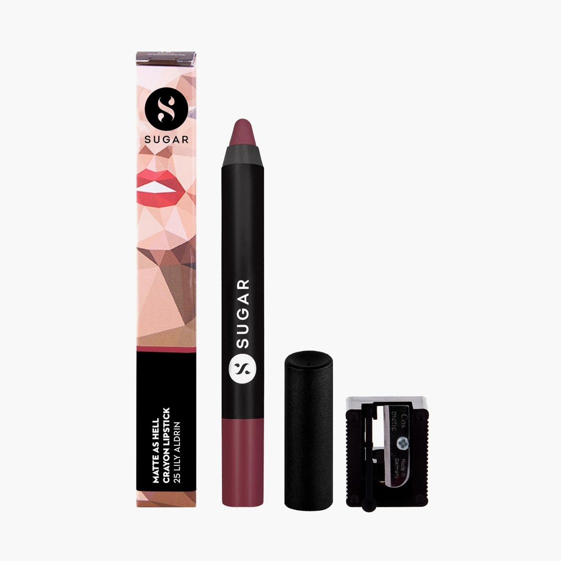 SUGAR Matte As Hell Crayon Lipstick - 25 Lily Aldrin