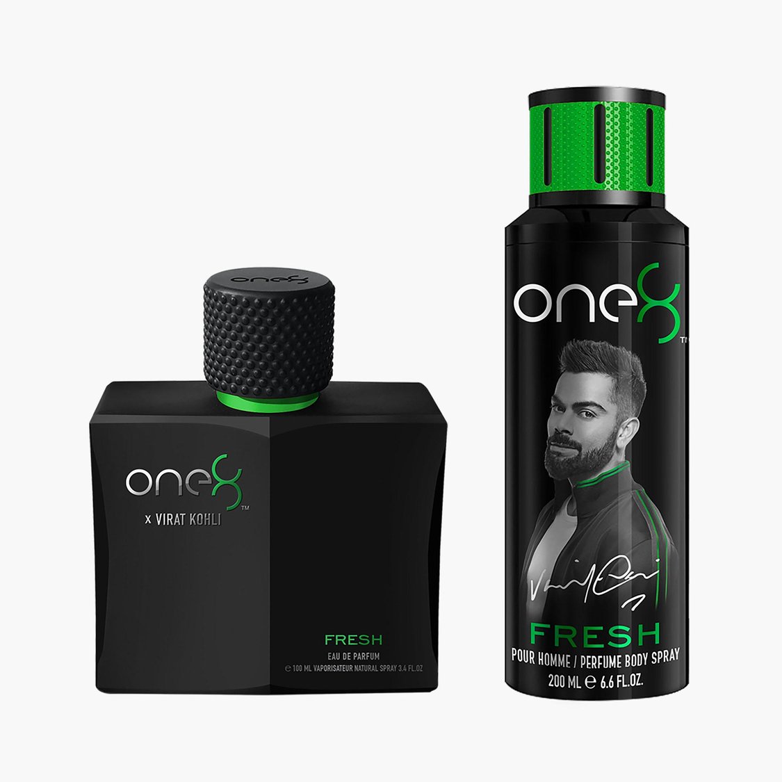 Buy ONE8 BY VIRAL KOHLI Men Fresh Perfume Coffret 100 ml and Deo