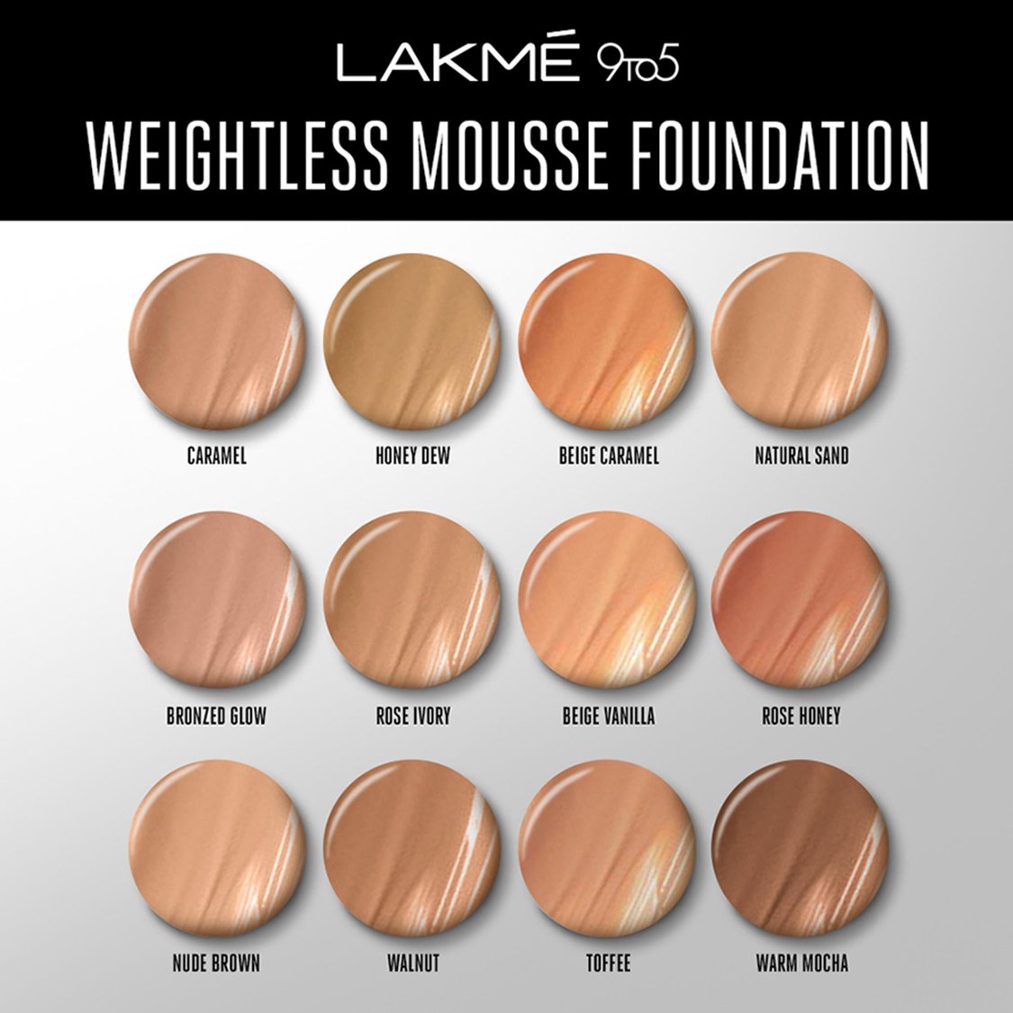 LAKME 9 to 5 Weightless Mousse Foundation