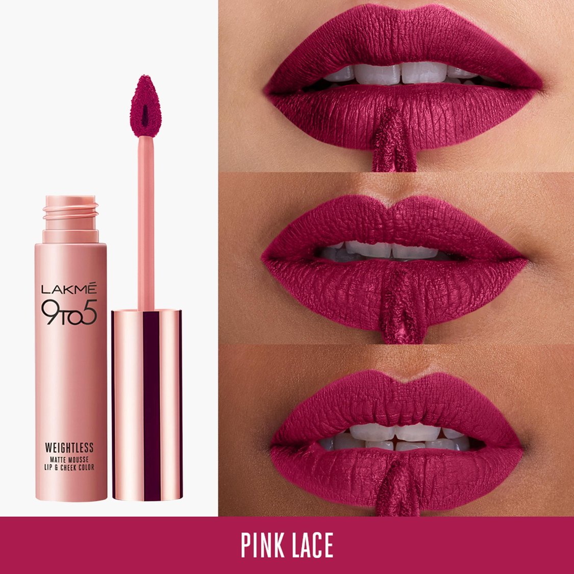 LAKME 9 to 5 Weightless Lip And Cheek Color