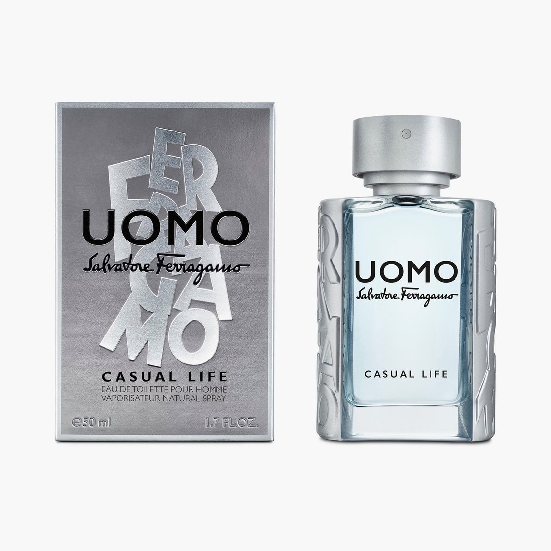 SALVATORE FERRAGAMO Men Uomo Casual Life Eau de Toilette- 50ml