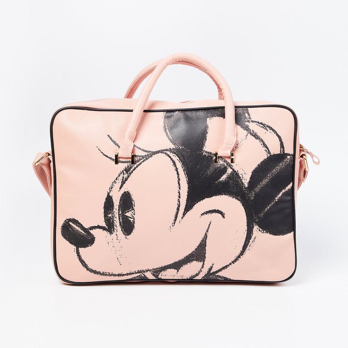 Buy GINGER Mickey Mouse Print Messenger Laptop Bag from Ginger at just INR 1799.0