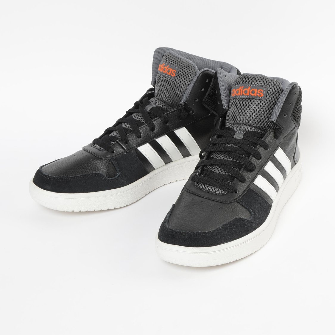 Buy ADIDAS Hoops 2.0 Mid-Top Basketball Shoes from Adidas at just INR 6599.0