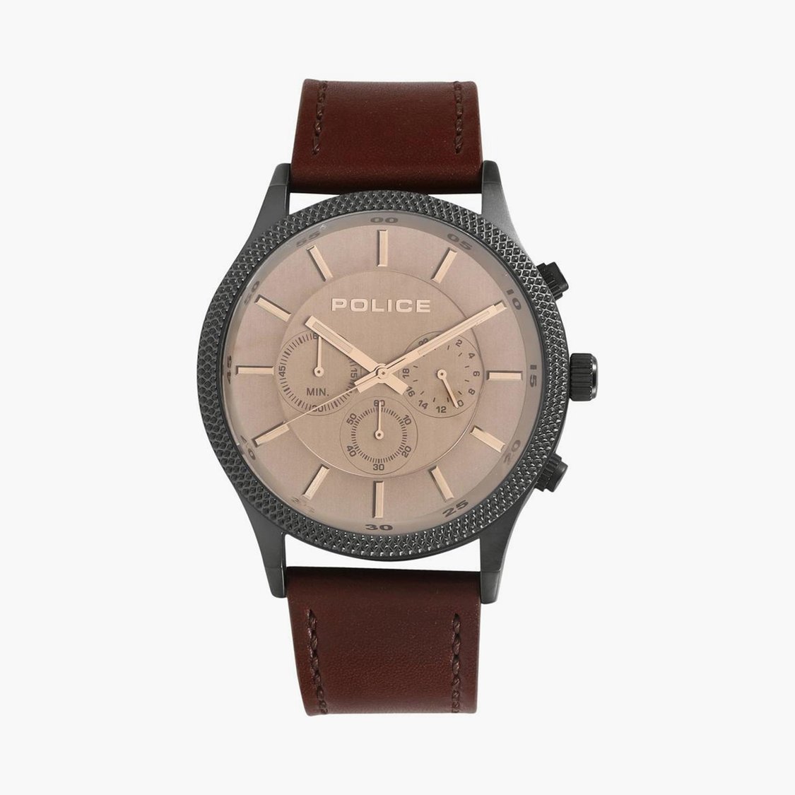 Buy POLICE Men Round Chronograph Watch- NBPL15002JSU13 from Police