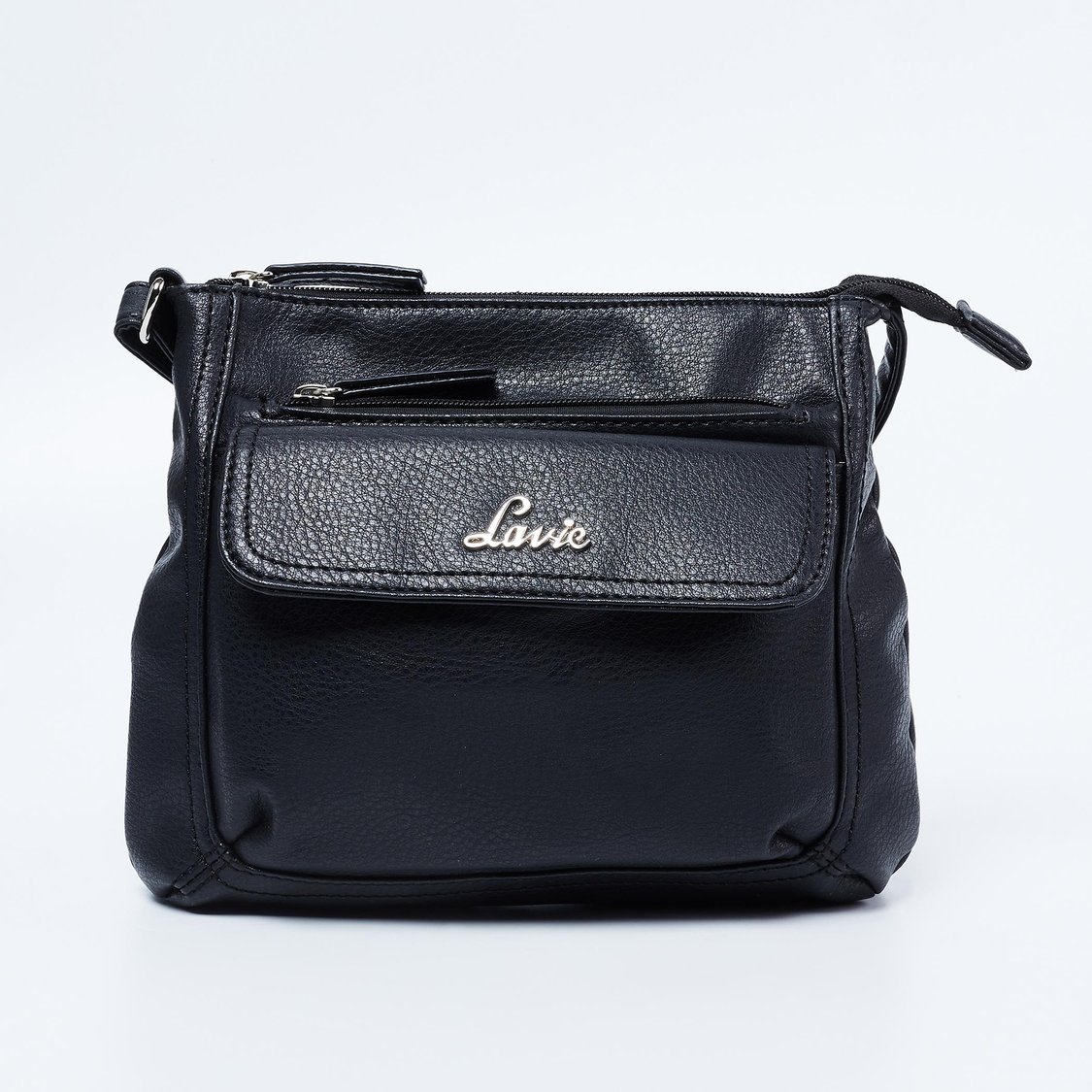 Buy LAVIE Textured Sling Bag with Flap from Lavie at just INR