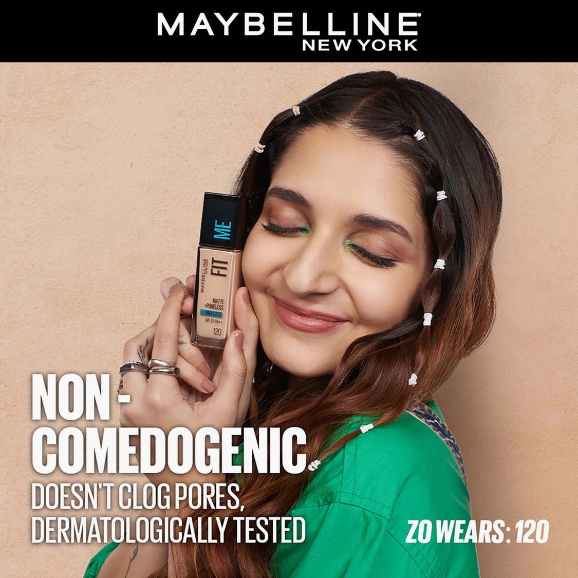 MAYBELLINE NEW YORK Fit Me Matte + Poreless Liquid Foundation