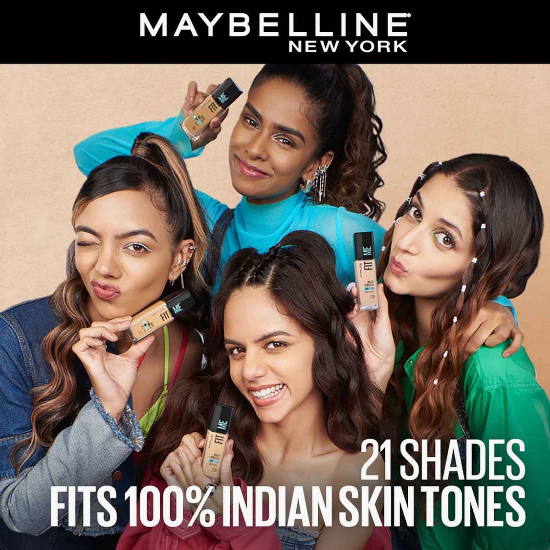 MAYBELLINE NEW YORK Fit Me Matte + Poreless Liquid Foundation