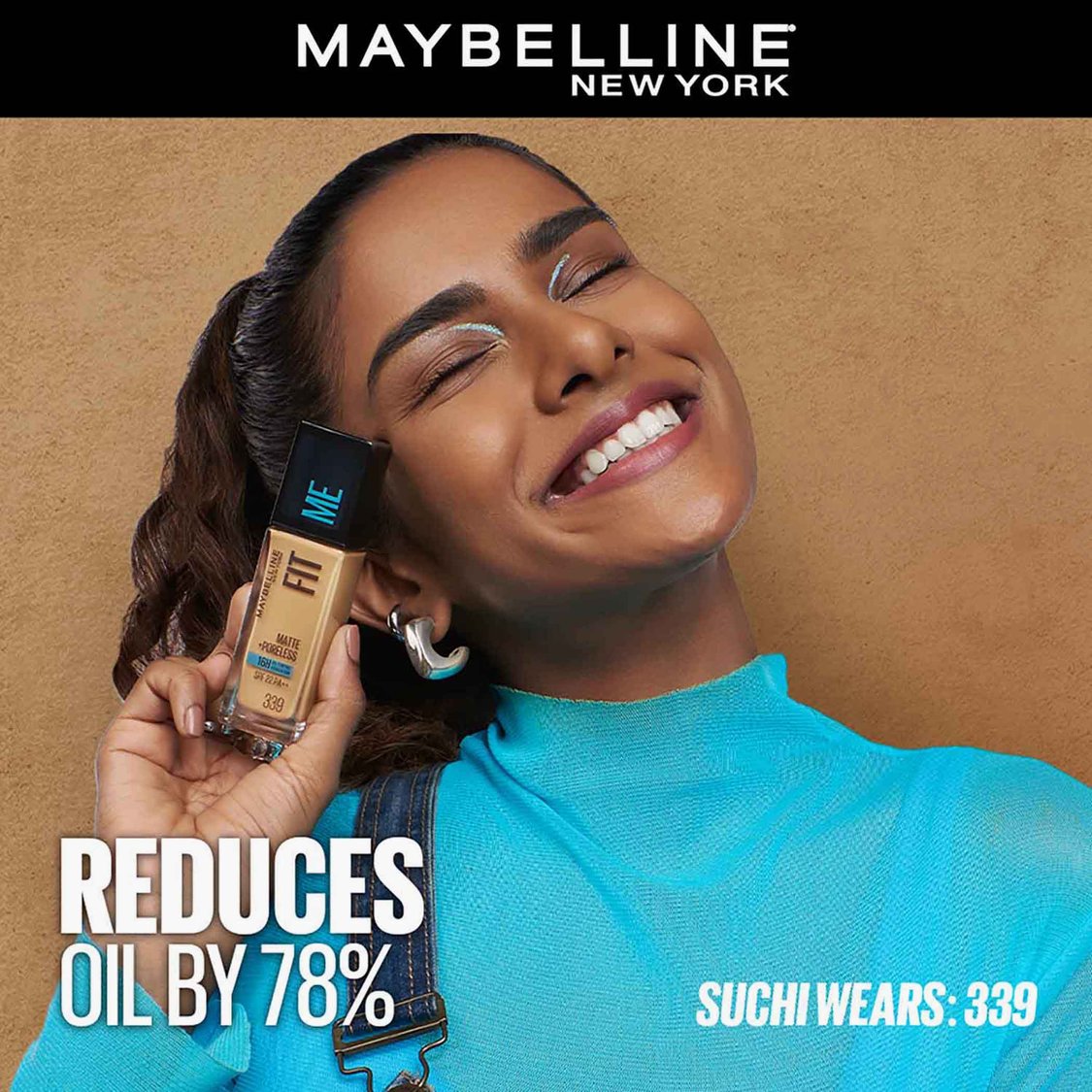 MAYBELLINE NEW YORK Fit Me Matte + Poreless Liquid Foundation