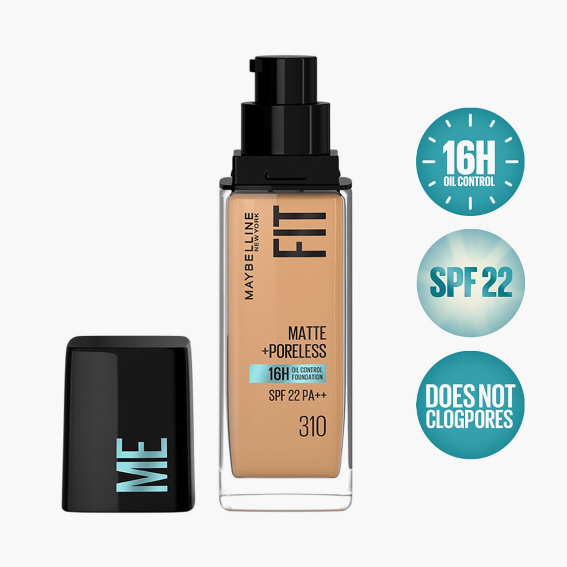 MAYBELLINE NEW YORK Fit Me Matte + Poreless Liquid Foundation