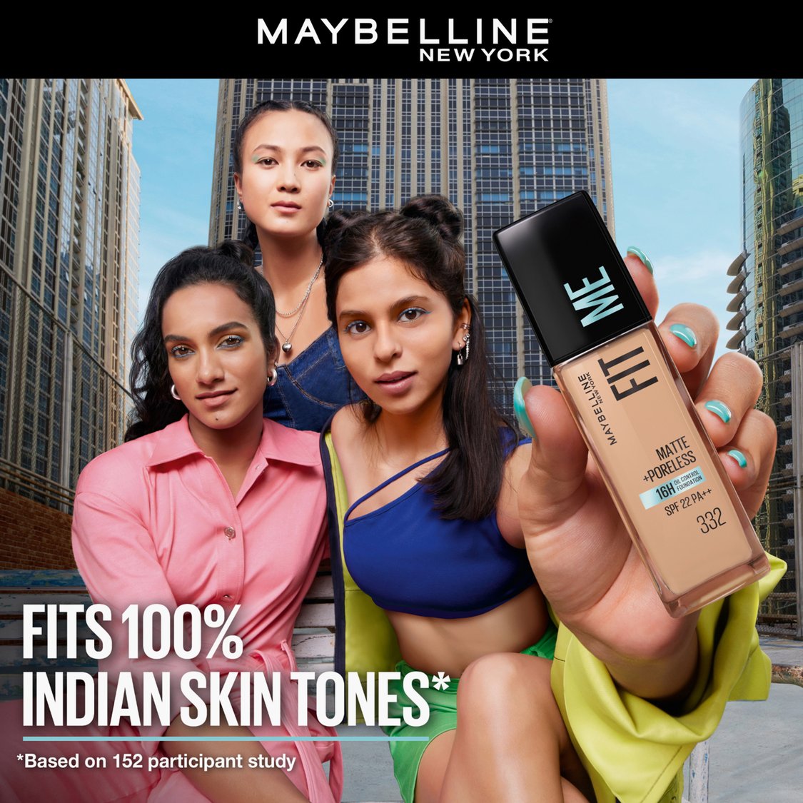 MAYBELLINE NEW YORK Fit Me Matte + Poreless Liquid Foundation