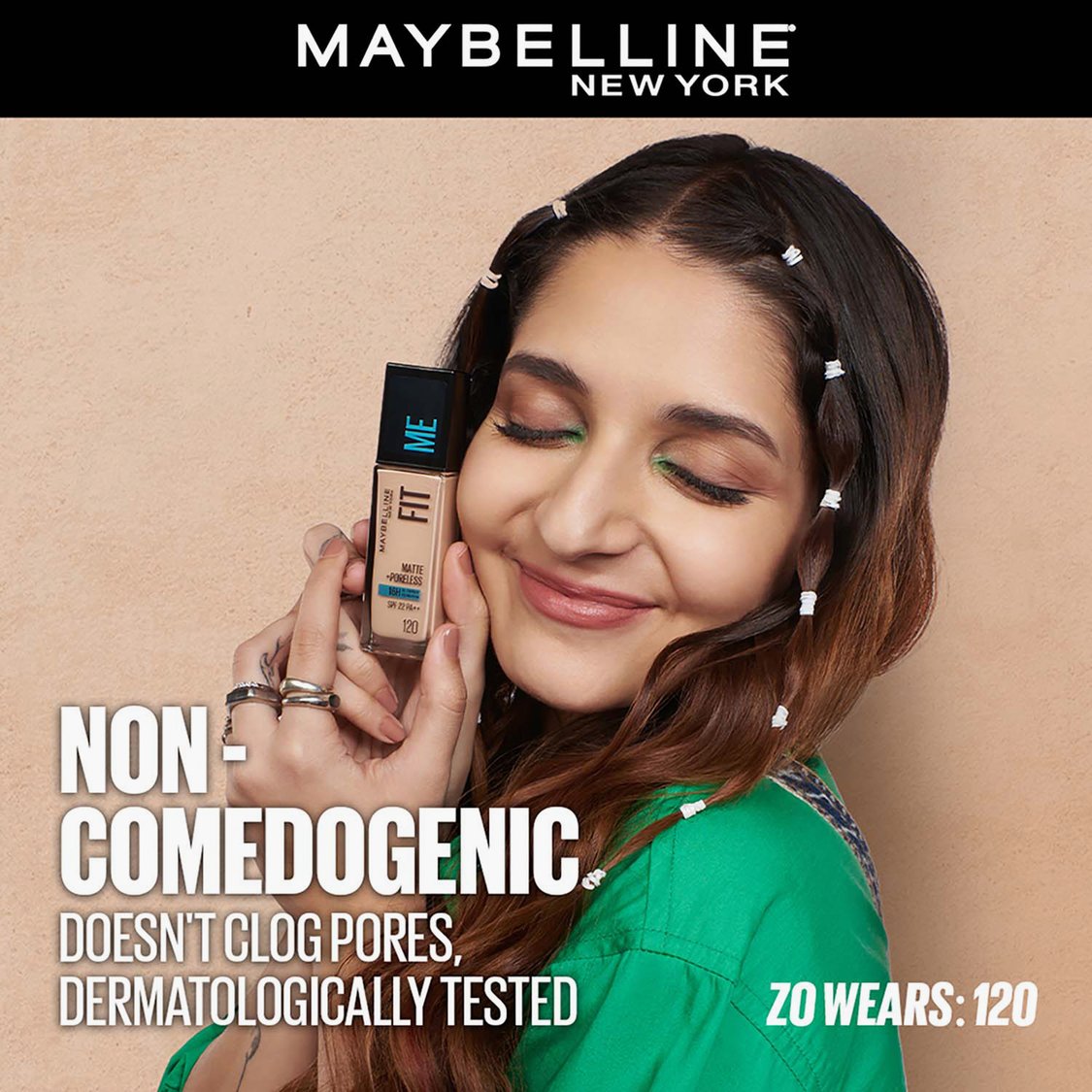 MAYBELLINE NEW YORK Fit Me Matte + Poreless Liquid Foundation