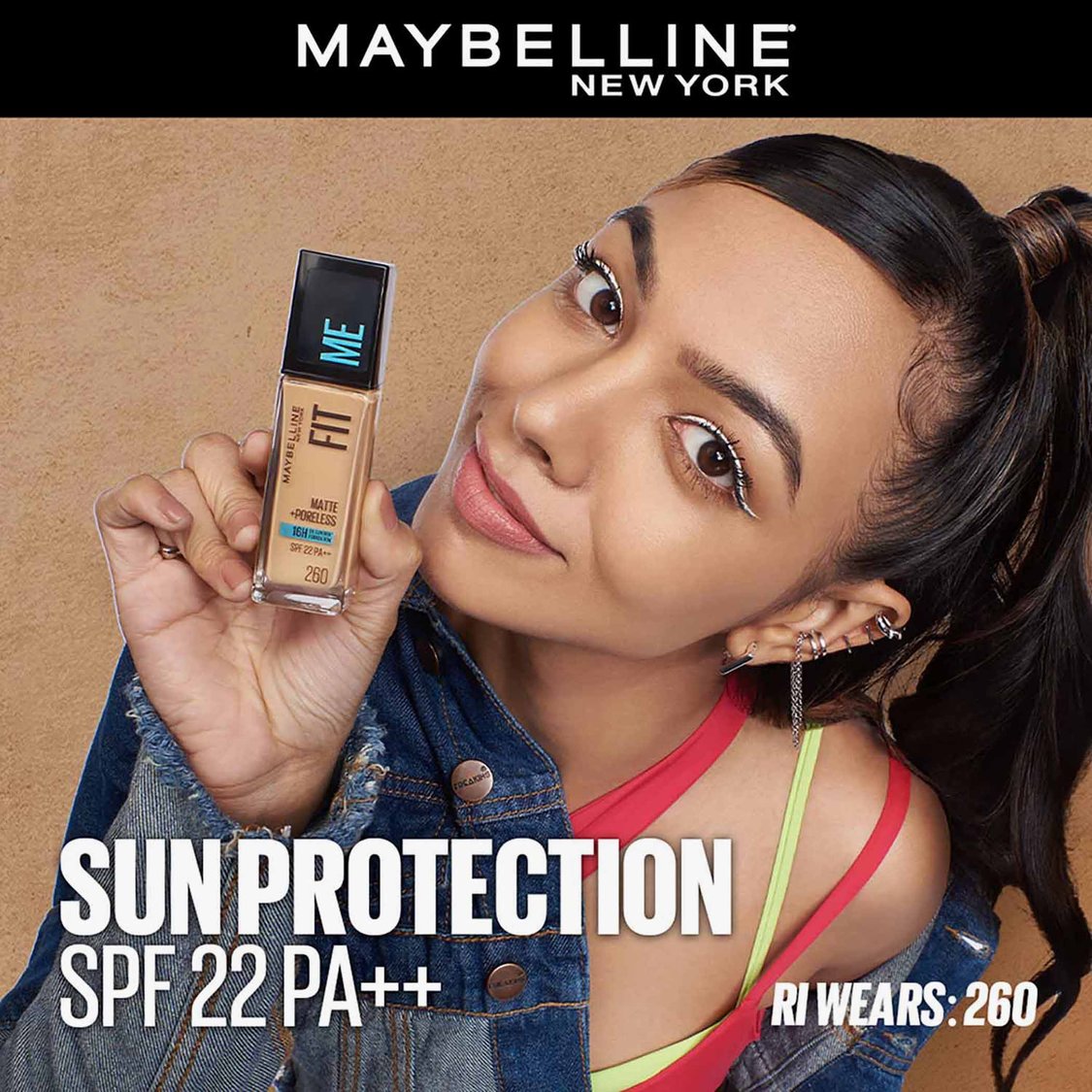 MAYBELLINE NEW YORK Fit Me Matte + Poreless Liquid Foundation