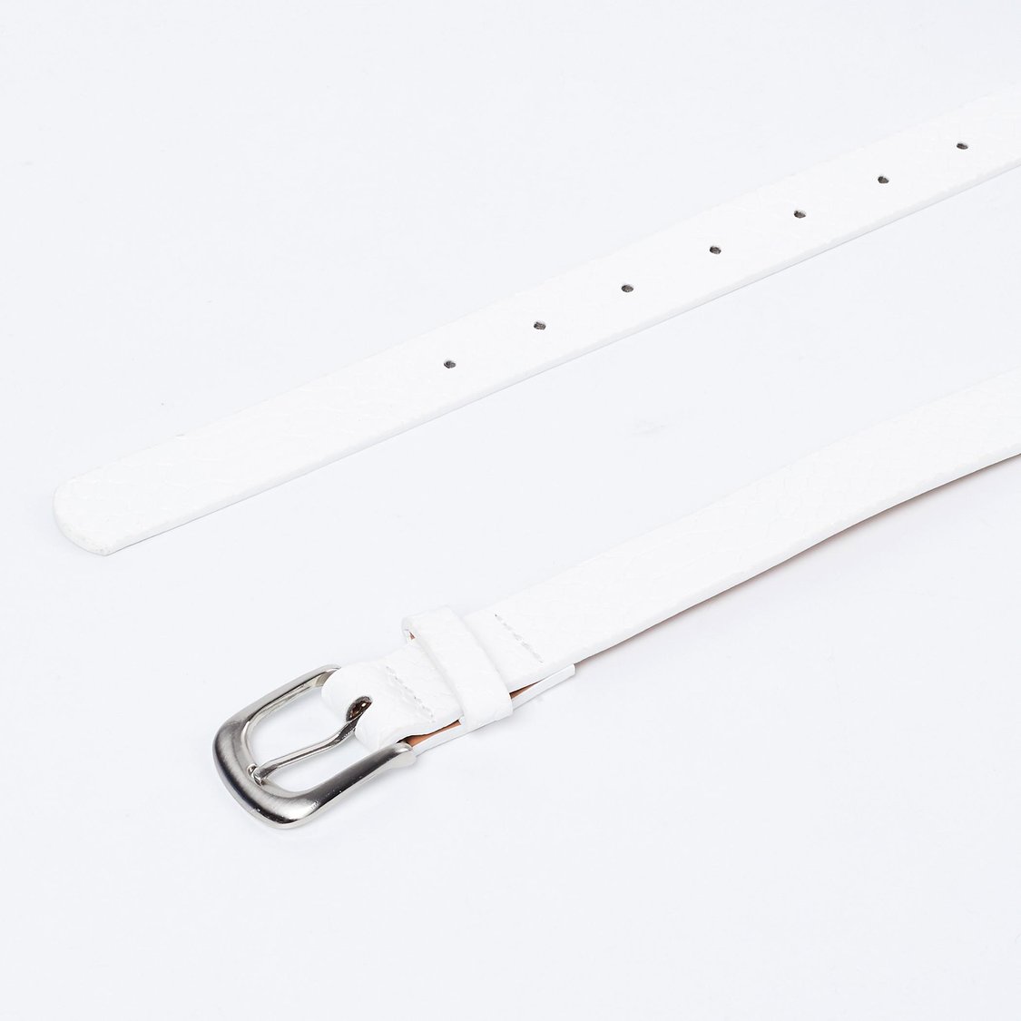 GINGER Women Textured Slim Belt