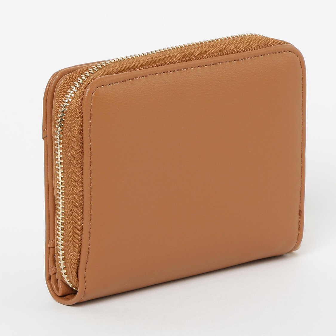 GINGER Solid Zip-Around Wallet