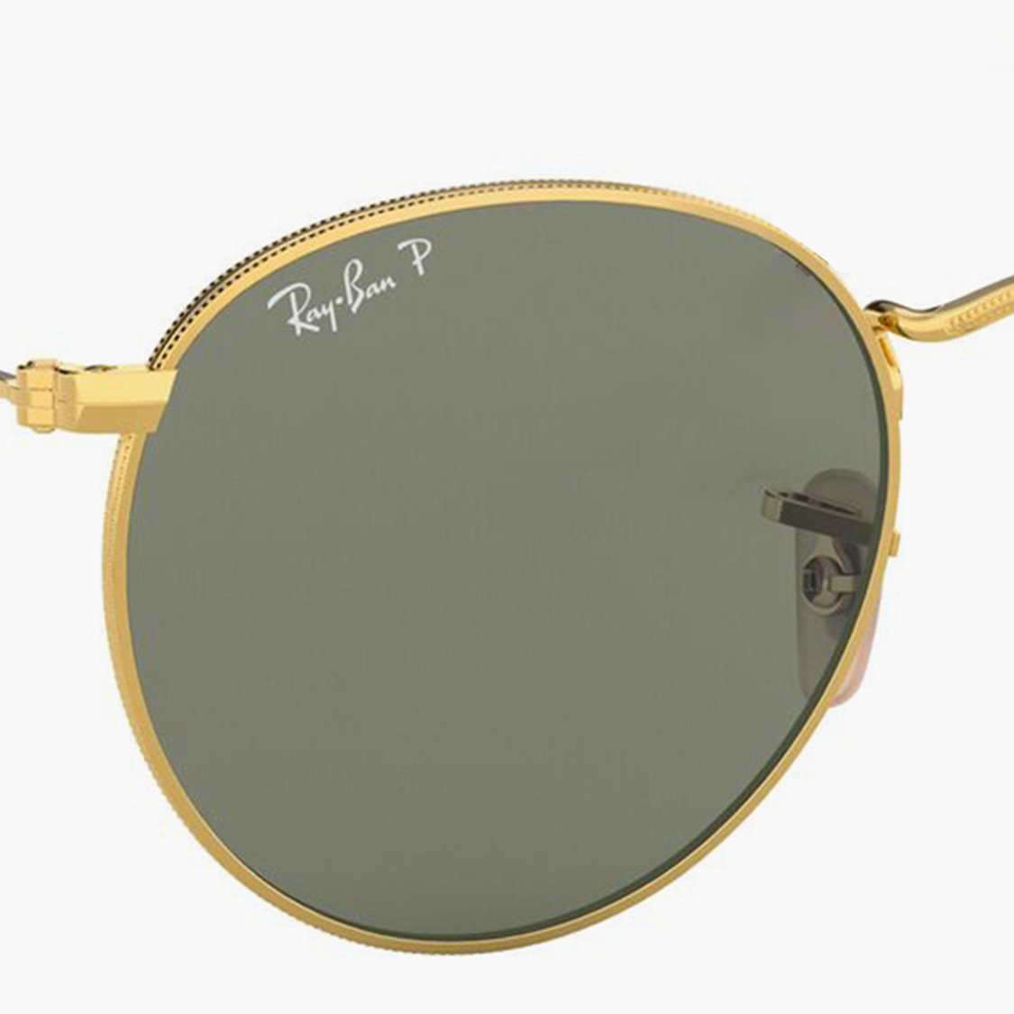 RAY-BAN Men Polarized Round Sunglasses - RB3447-00158-50