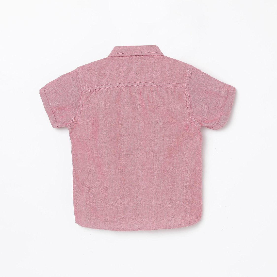 JUNIORS Solid Short Sleeves Casual Shirt