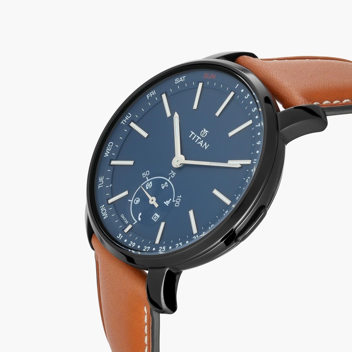 Buy TITAN Men Connected Hybrid 2.0 Smartwatch 1785NL01 from Titan at just INR 10995.0