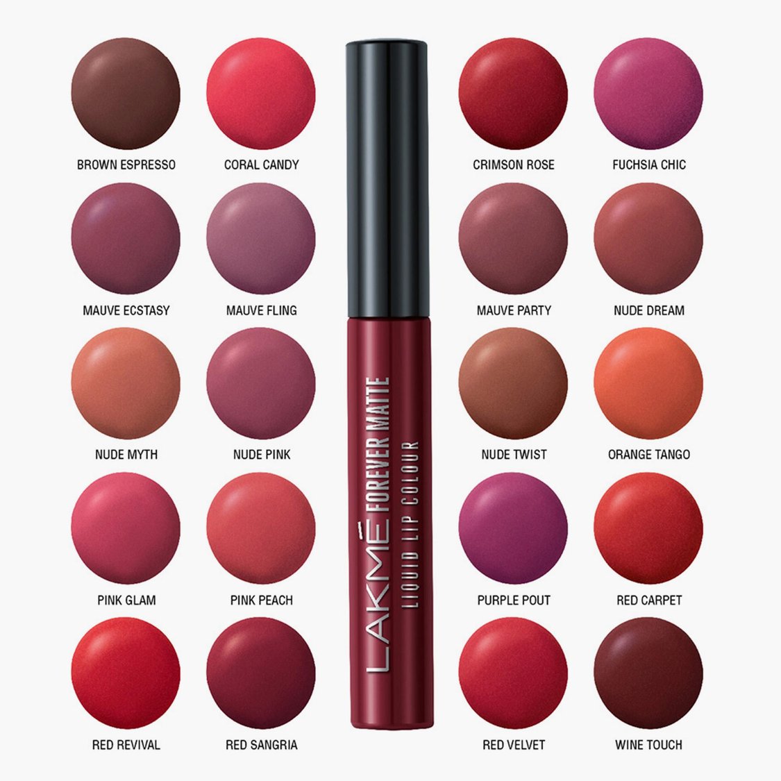 LAKME Forever Matte Liquid Lip Colour