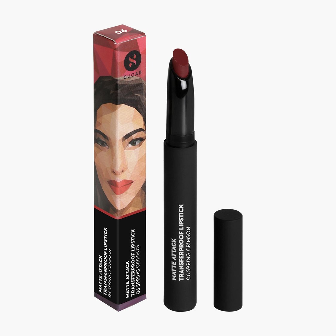 SUGAR Matte Attack Transferproof Lipstick
