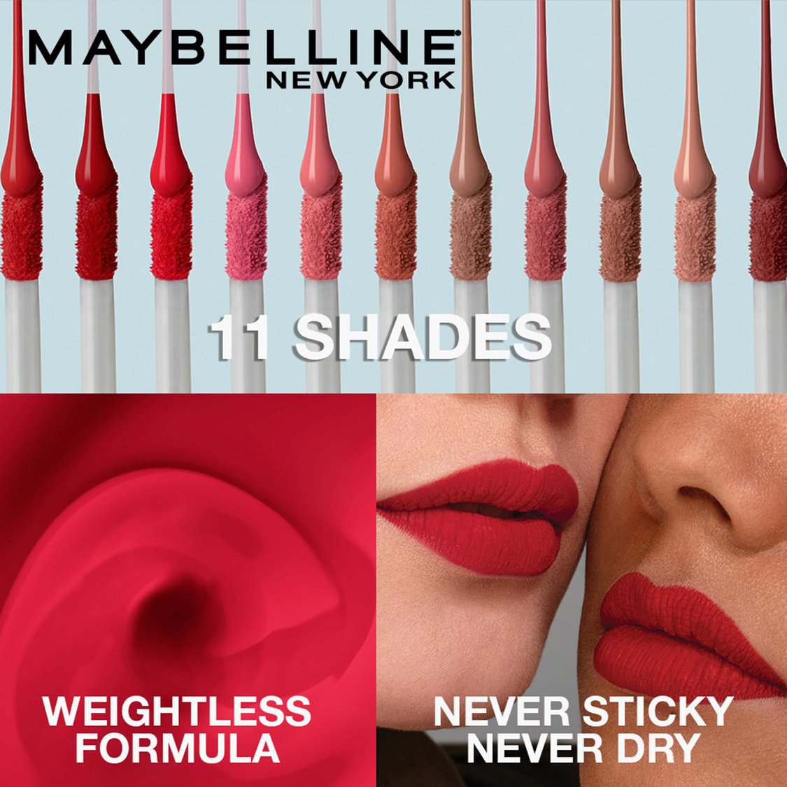 MAYBELLINE NEW YORK Sensational Liquid Matte Lipstick