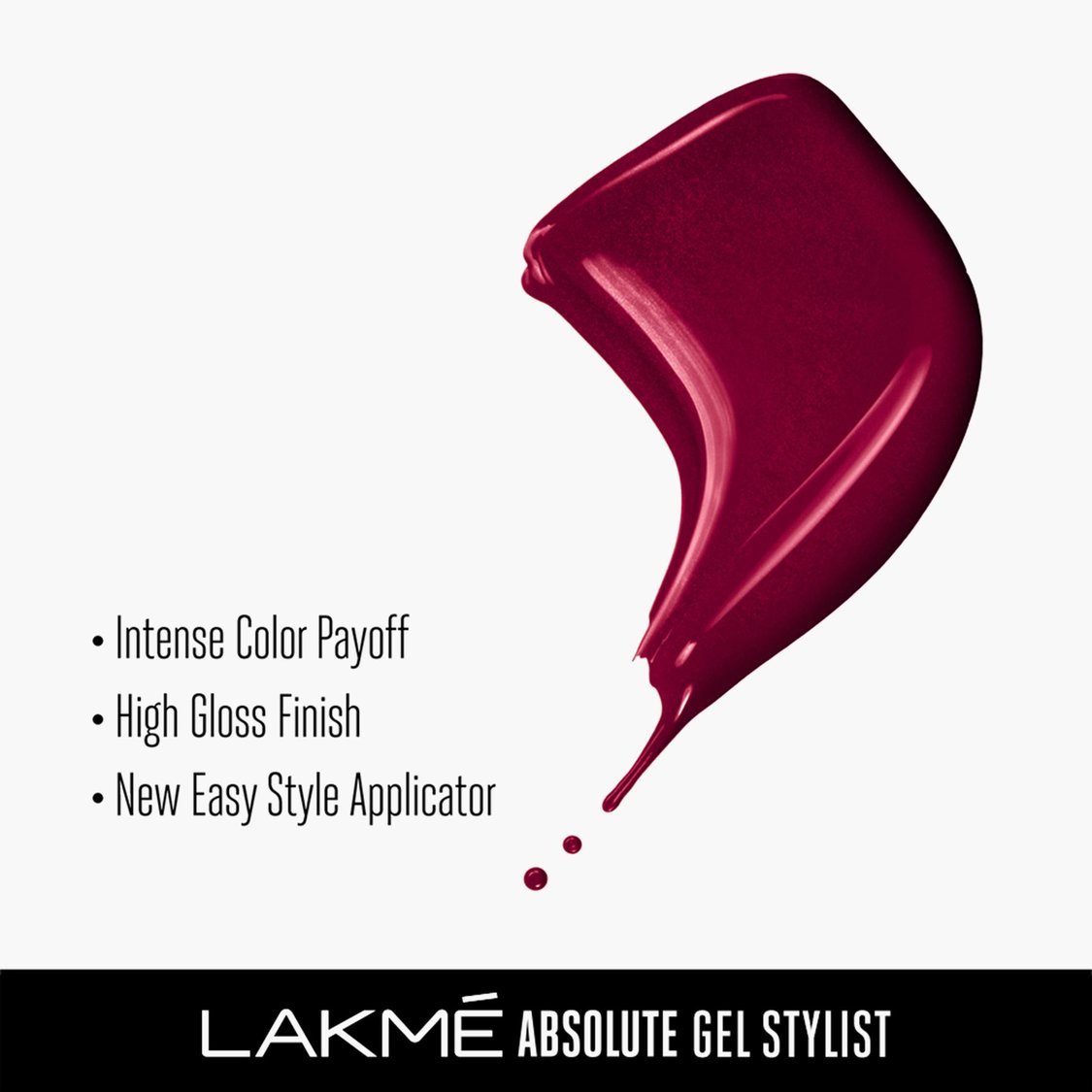 LAKME ABSOLUTE Gel Stylist Nail Color
