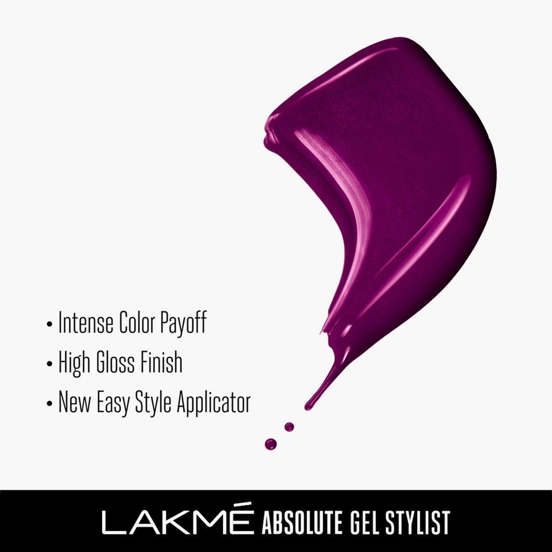 LAKME ABSOLUTE Gel Stylist Nail Color