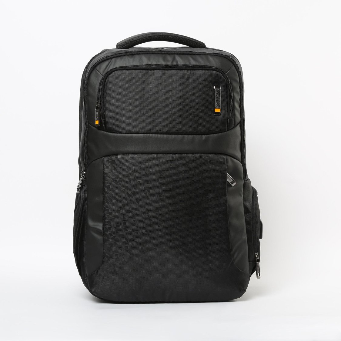 black leather suede backpack GUCCI Vintage Bamboo Black Suede Backpack Second-Hand Collections