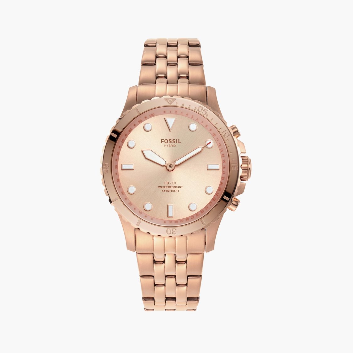 Buy FOSSIL FB-01 Women Hybrid Smartwatch with Stainless-Steel