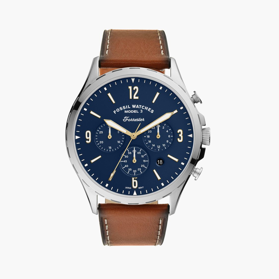 Wrist Watch Fossil Watches At Cheap Price Fossil Analog Blue Dial