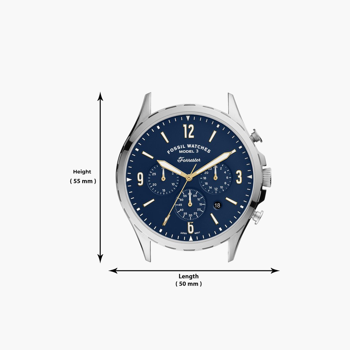 Buy FOSSIL Forrester Men water-Resistant Chronograph Watch