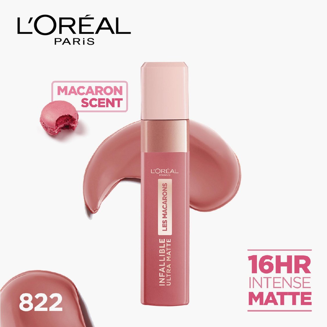 L'OREAL PARIS Infallible Ultra Matte Liquid Les Macarons Lipstick
