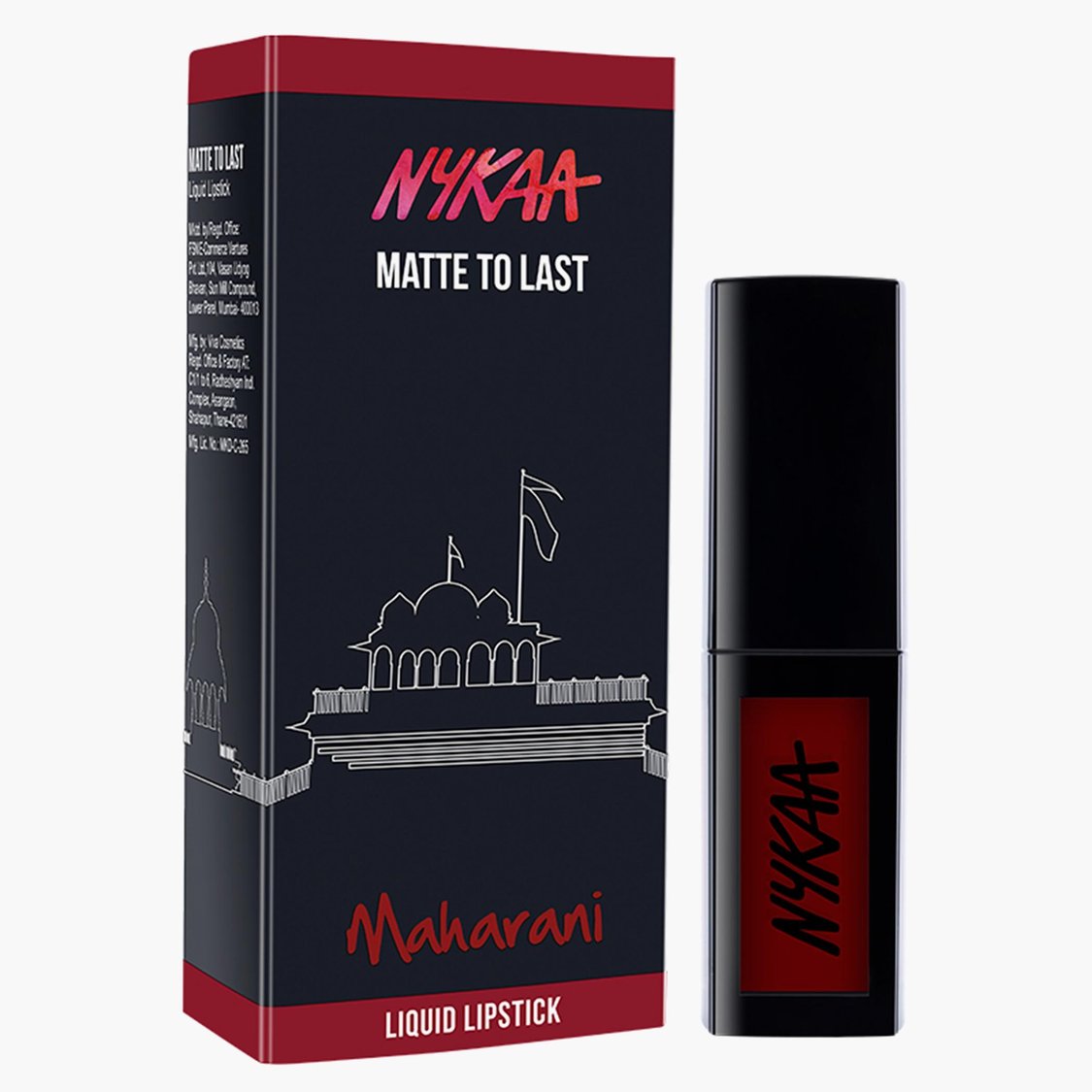 NYKAA Matte To Last! Liquid Lipstick -Maharani 02
