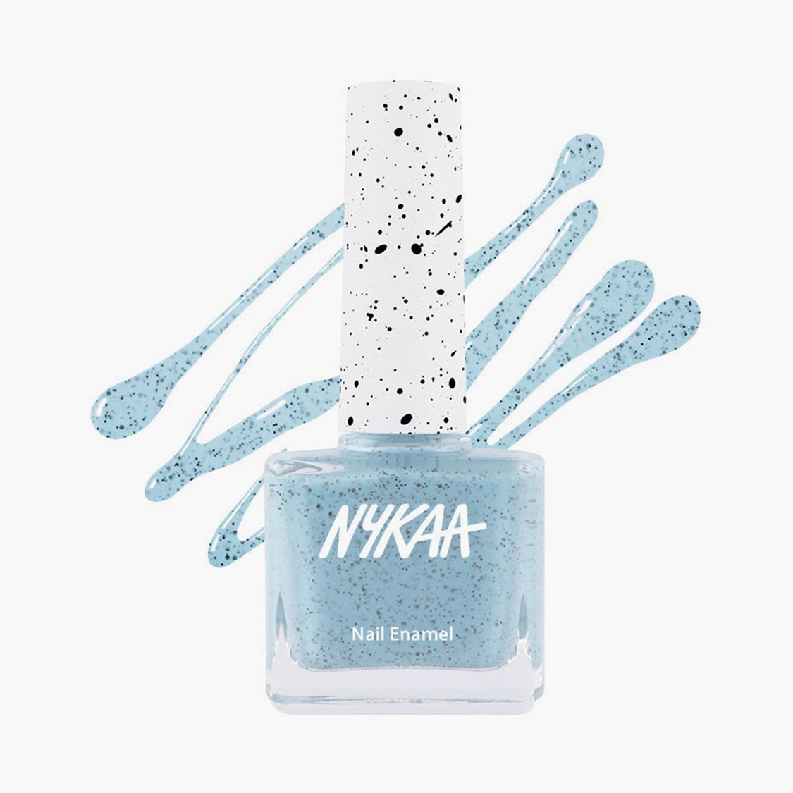 NYKAA Cookie Crumble Nail Lacquer - Blue - 9ml