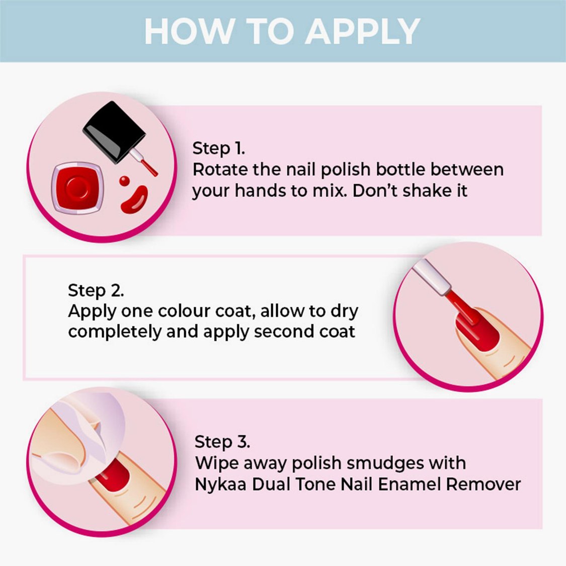 NYKAA Cookie Crumble Nail Lacquer - Blue - 9ml