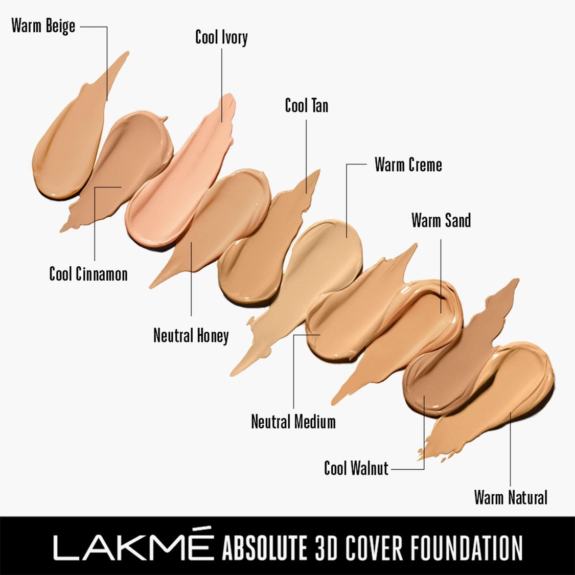 LAKME ABSOLUTE 3D Cover Foundation- 15 ml