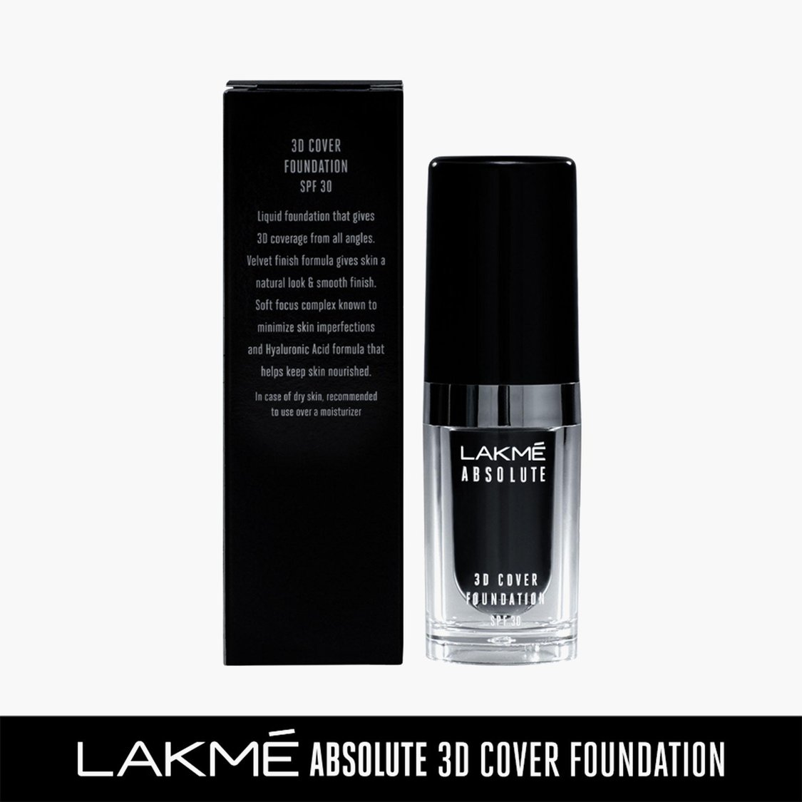 LAKME ABSOLUTE 3D Cover Foundation- 15 ml