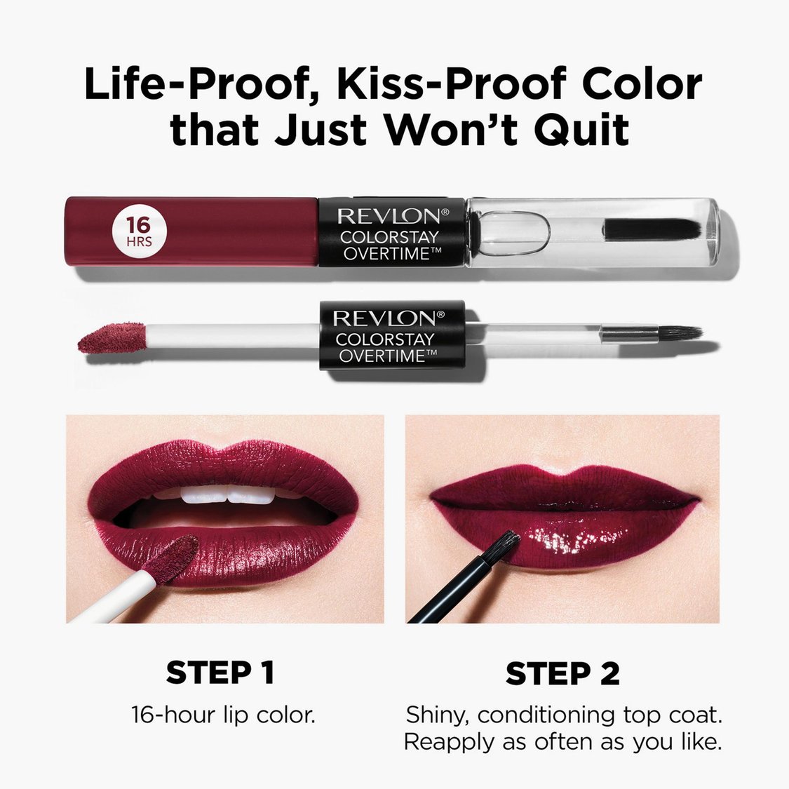 REVLON Colorstay Overtime Lipcolor