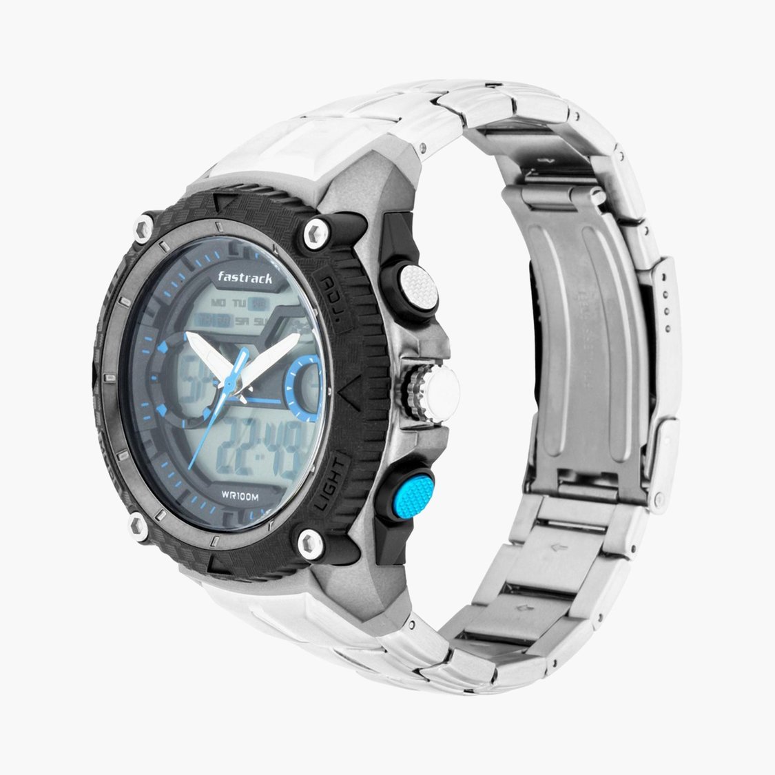 Buy FASTRACK Men Analog and Digital Watch 38053PM02 from Fastrack at just INR 4095.0