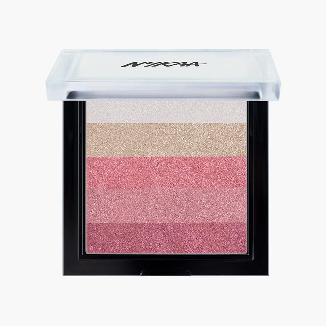 NYKAA Glow Goals! Shimmer Brick Highlighter Palette - Want it All!
