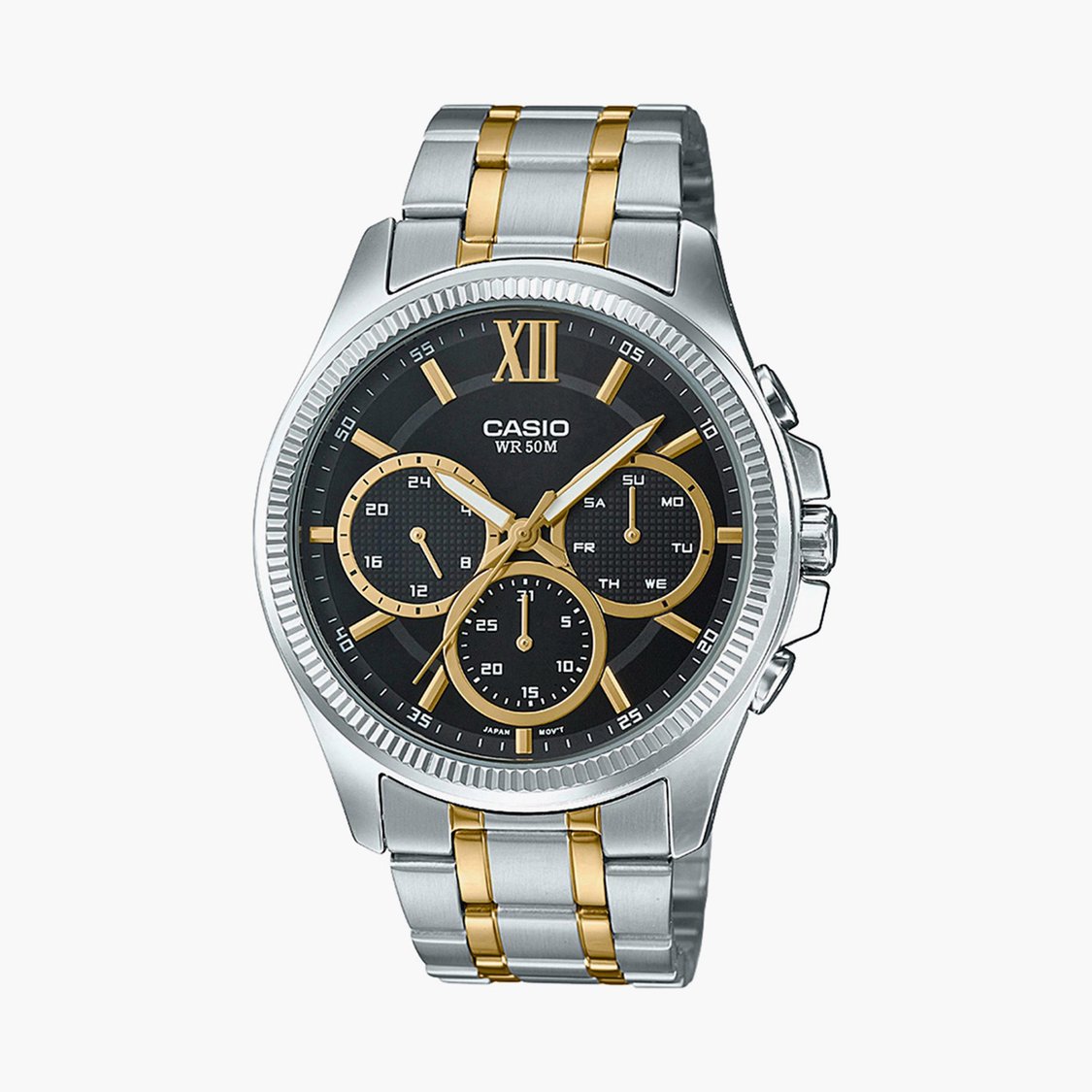 CASIO Enticer Men Chronograph Watch - MTP-E315HSG-1AV (A1775)