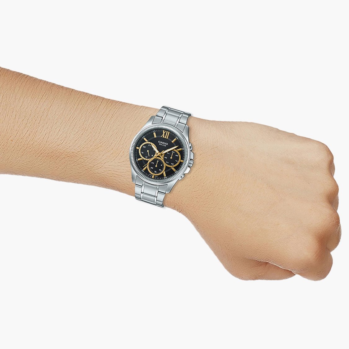 CASIO Enticer Men Chronograph Watch - MTP-E315HSG-1AV (A1775)