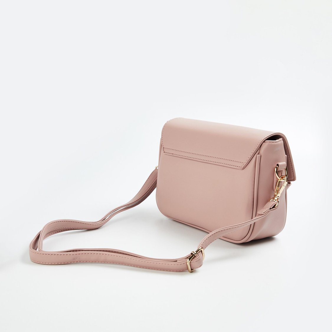 CODE Women Solid Sling Bag with Bow Detail