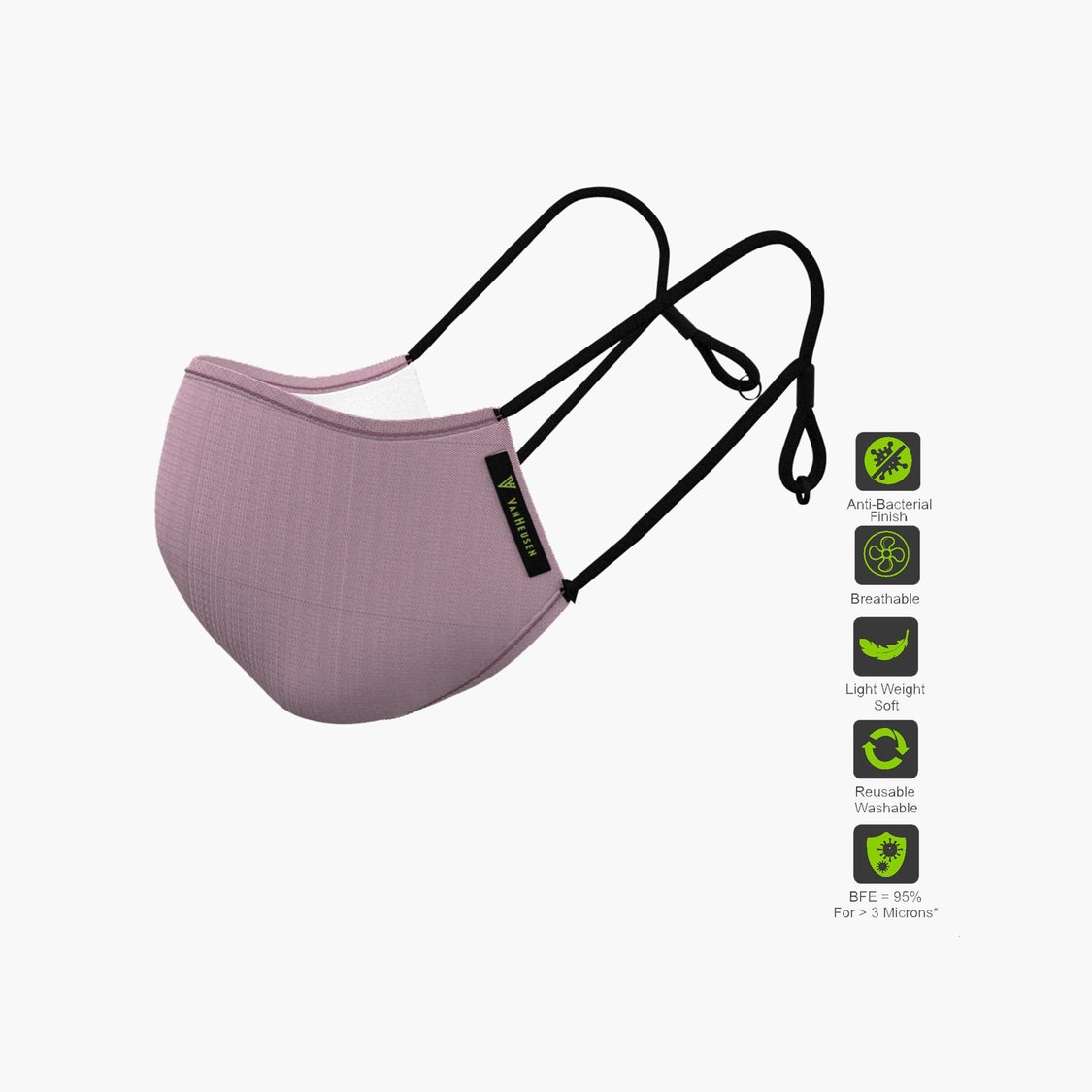 Buy VAN HEUSEN Men Assorted Textured Reusable Anti-Bacterial Face