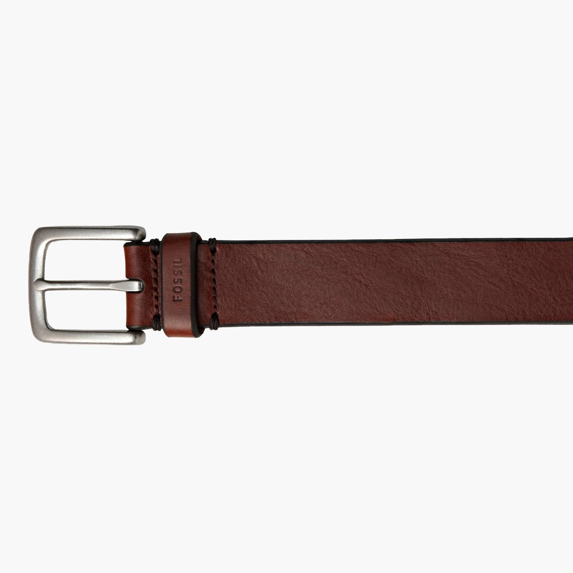 FOSSIL Men Solid Leather Belt